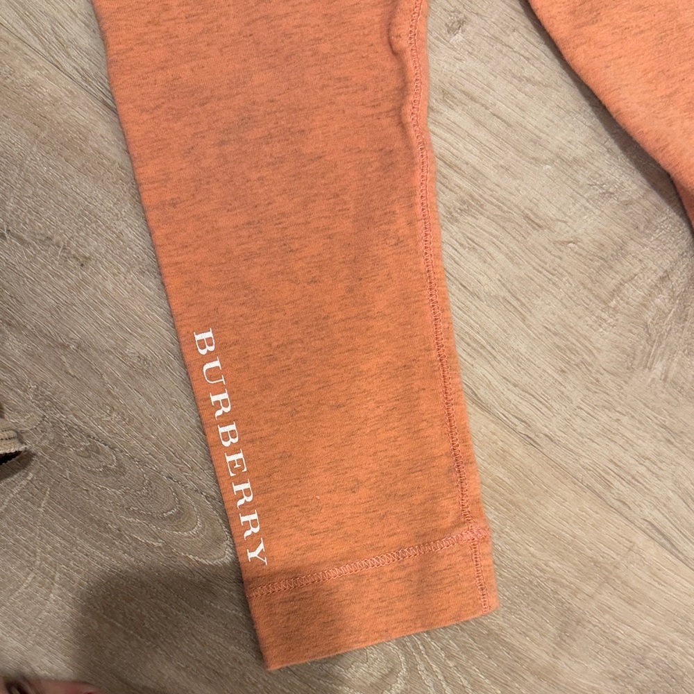 Burberry Kids Leggings - Black, Burgundy, Orange - Picture 3 of 11